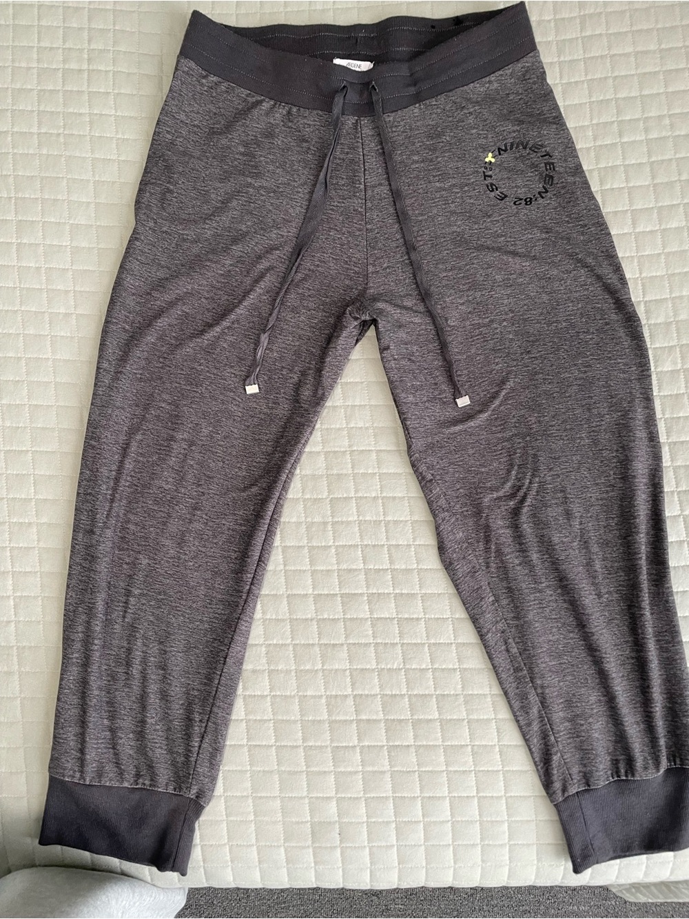 Ardene Grey Heather Capri Lounge Pants - Medium